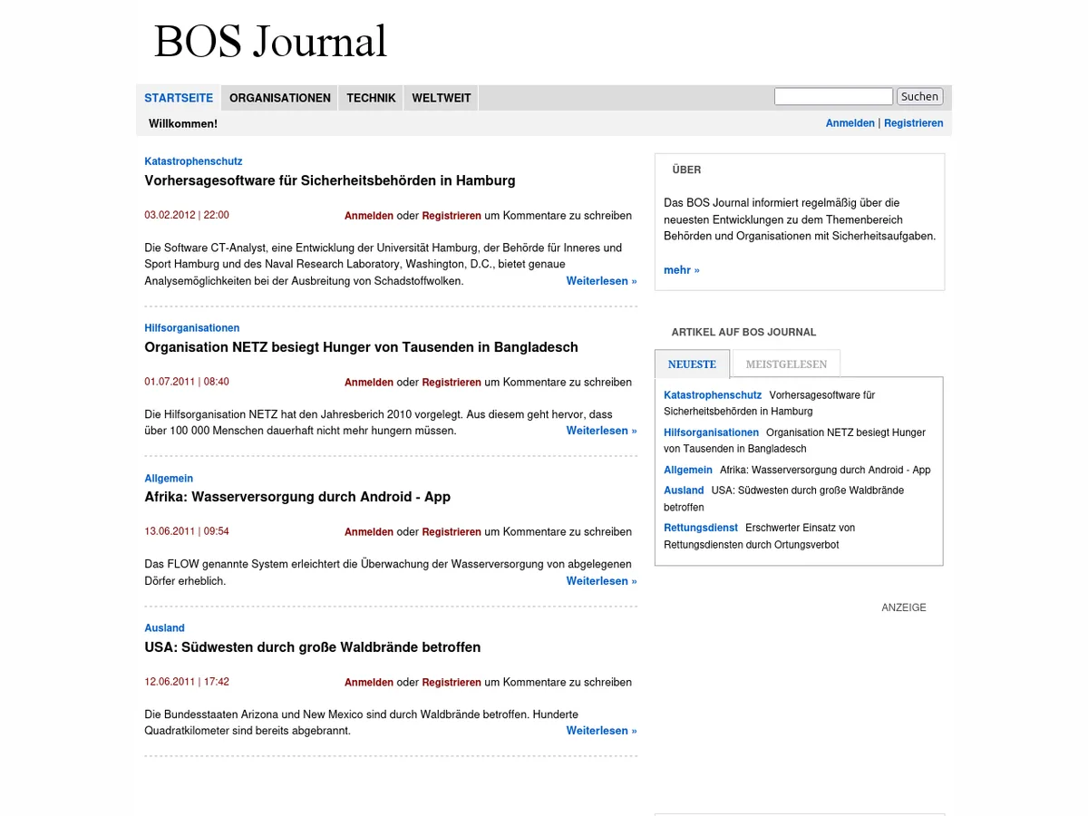 bosjournal.de - News