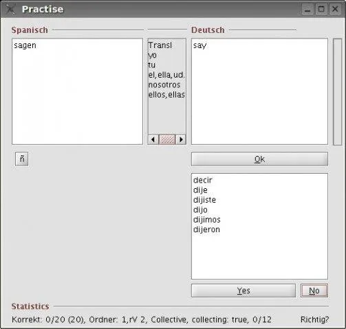 VocTrain - Vocabulary trainer